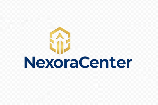 NexoraCenter Trust-Building Premium Logo