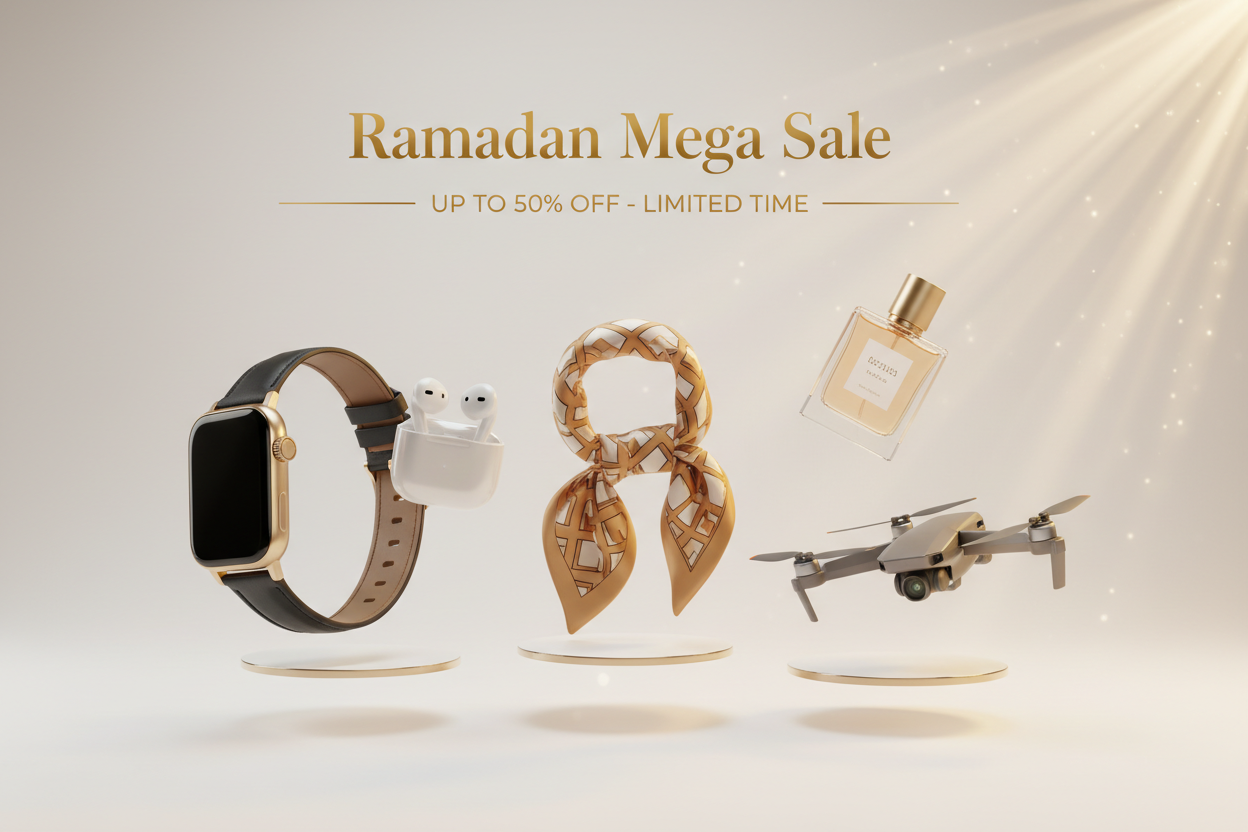 Ramadan Mega Sale Hero Banner